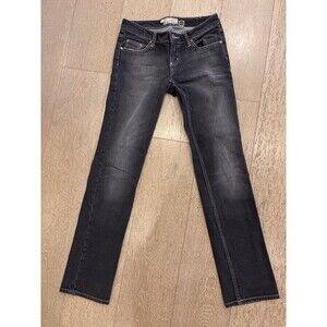 Women’s American Rag Cie Dark Wash Denim Jeans Gray Black Size 3R